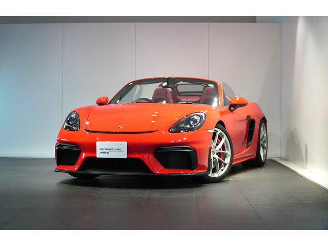 2021年式　718スパイダー　6速マニュアル　右ハンドル