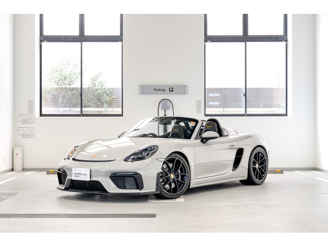 718スパイダー ブラックキャリパー/ホイール カラーステッチ LED