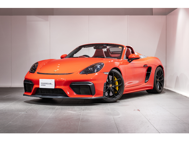 2020年式　718スパイダー　MT　右ハンドル
