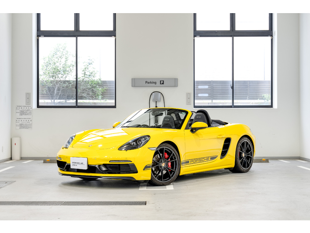 718ボクスターGTS　PASM　パワステ＋　GTSインテリアPKG