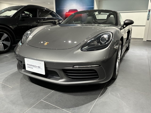 718ボクスター アゲートグレーメタリック パークアシスト 2018年