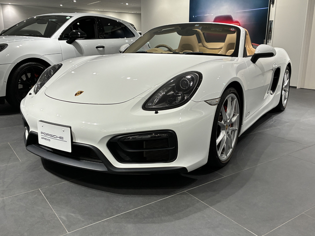 ボクスターGTS ホワイト BOSE  シートヒーター 2016年